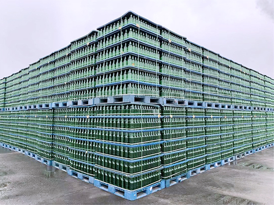 Bouteille de verre