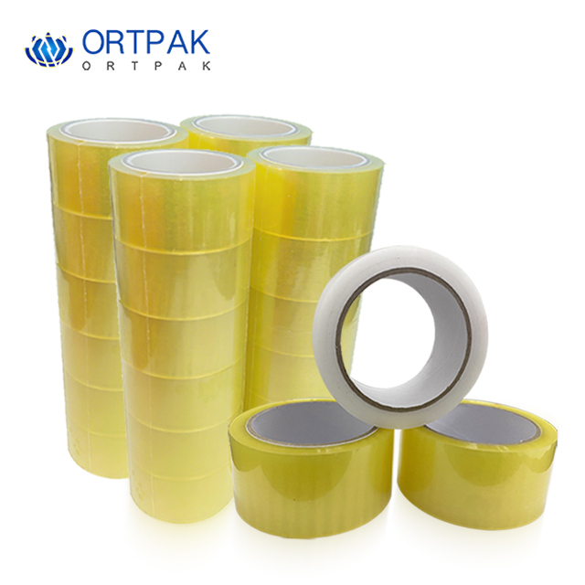 Ruban d'emballage transparent, viscosité élevée et durable, disponible en plusieurs spécifications et couleurs, personnalisable