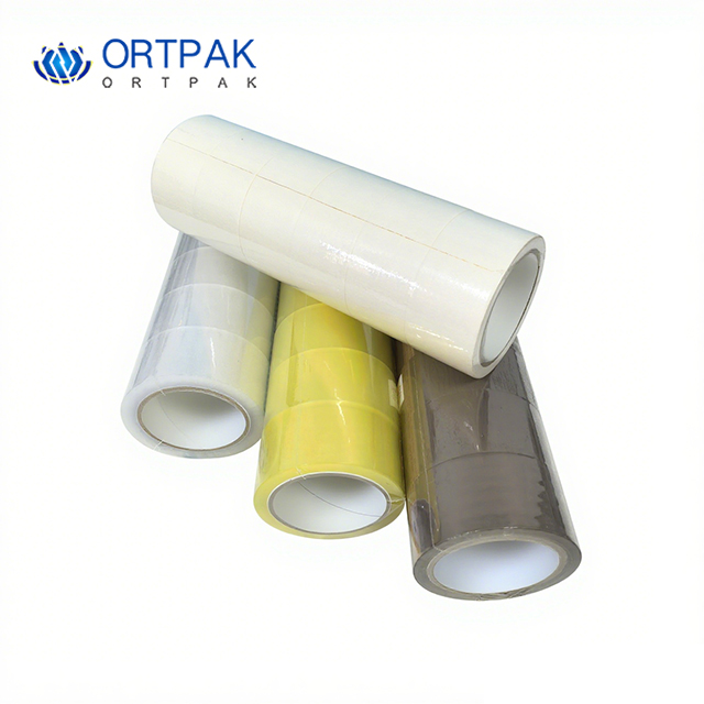 Ruban d'emballage transparent, viscosité élevée et durable, disponible en plusieurs spécifications et couleurs, personnalisable