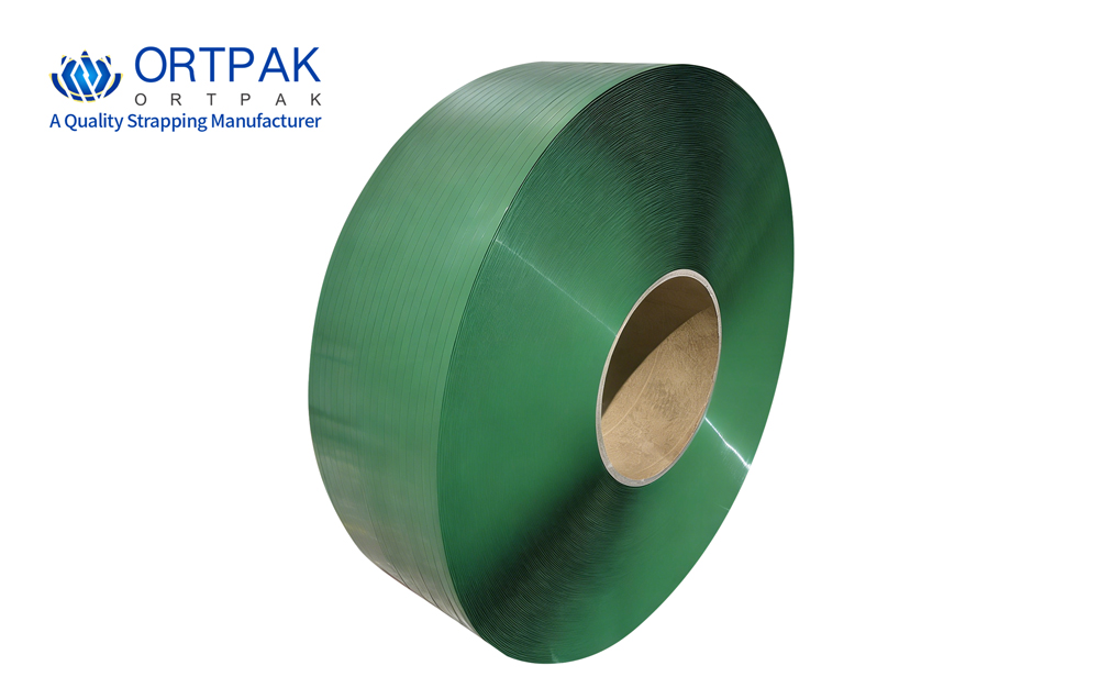 【ORTPAK】 Rouleau de cerclage PET Jumber 300 kg pour machines enti&egrave;rement automatiques – Cerclage industriel robuste