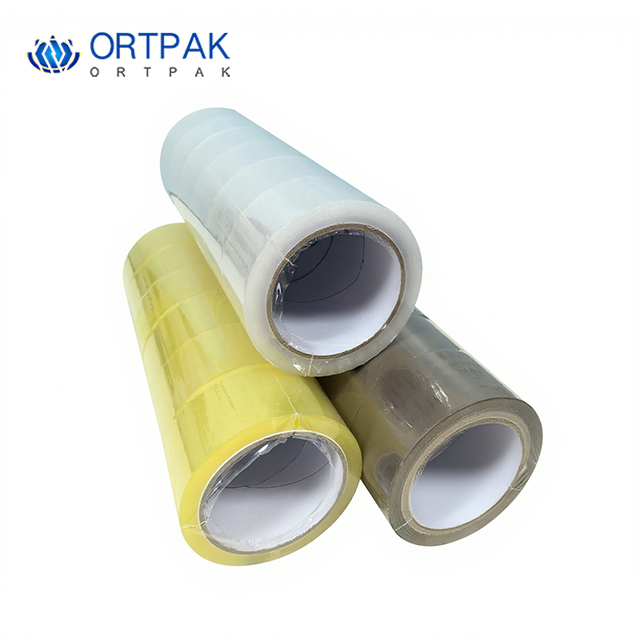 Ruban d'emballage transparent, viscosité élevée et durable, disponible en plusieurs spécifications et couleurs, personnalisable
