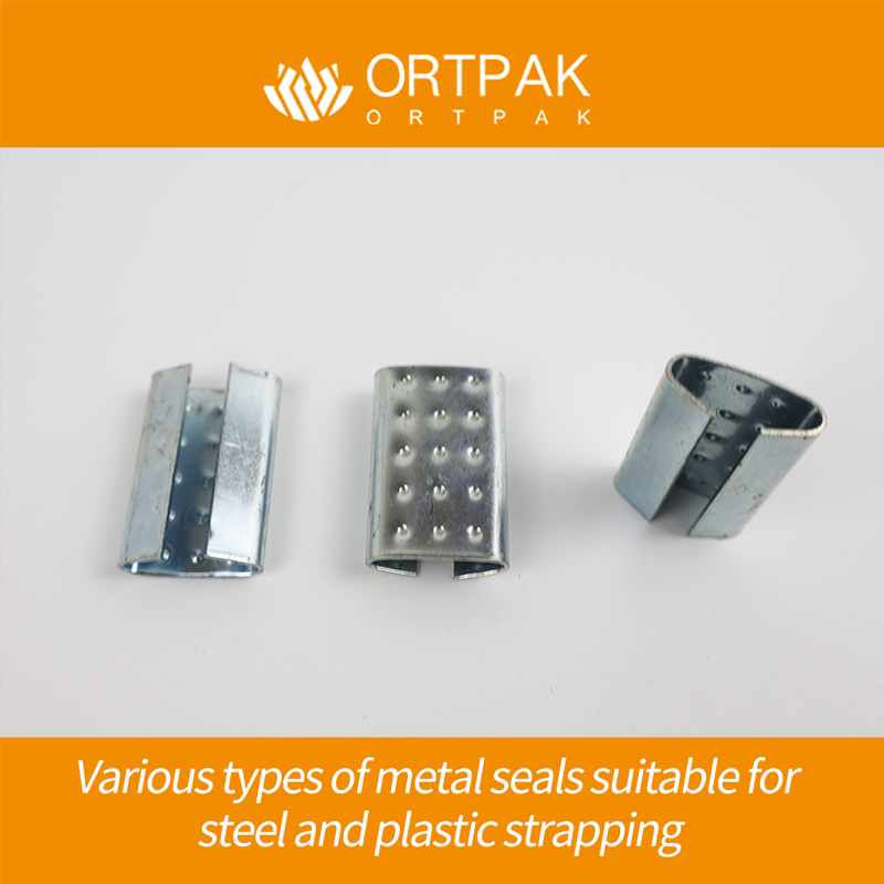Joints en métal pour cerclage en acier et en plastique