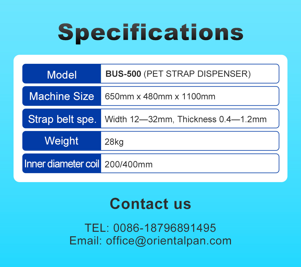 Distributeur de sangles PET-1