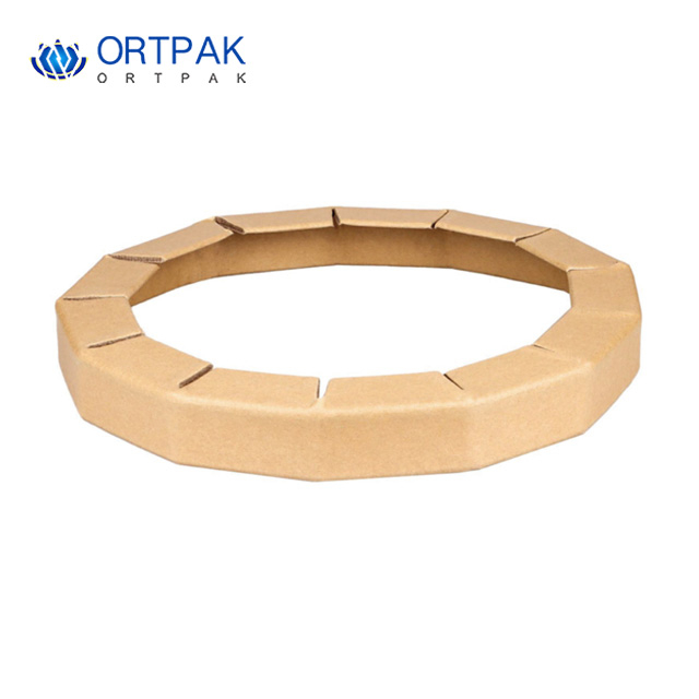 Protecteur de coin en papier circulaire