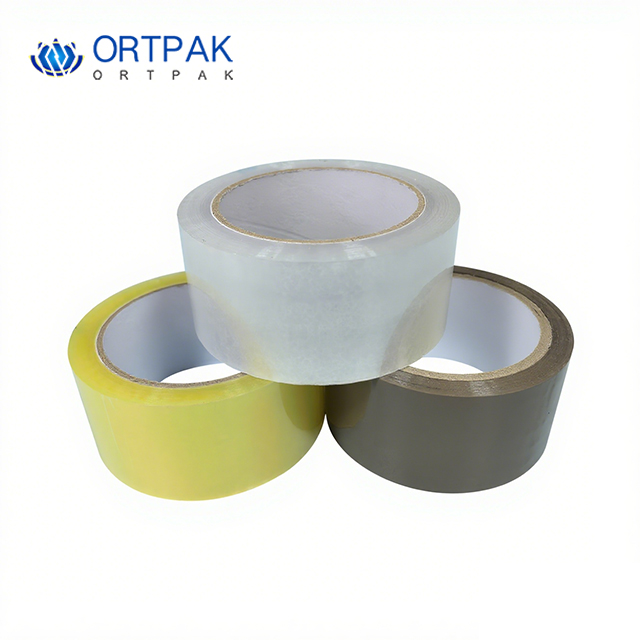 Ruban d'emballage transparent, viscosité élevée et durable, disponible en plusieurs spécifications et couleurs, personnalisable