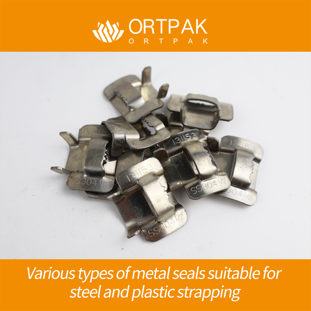 Joints en métal pour cerclage en acier et en plastique
