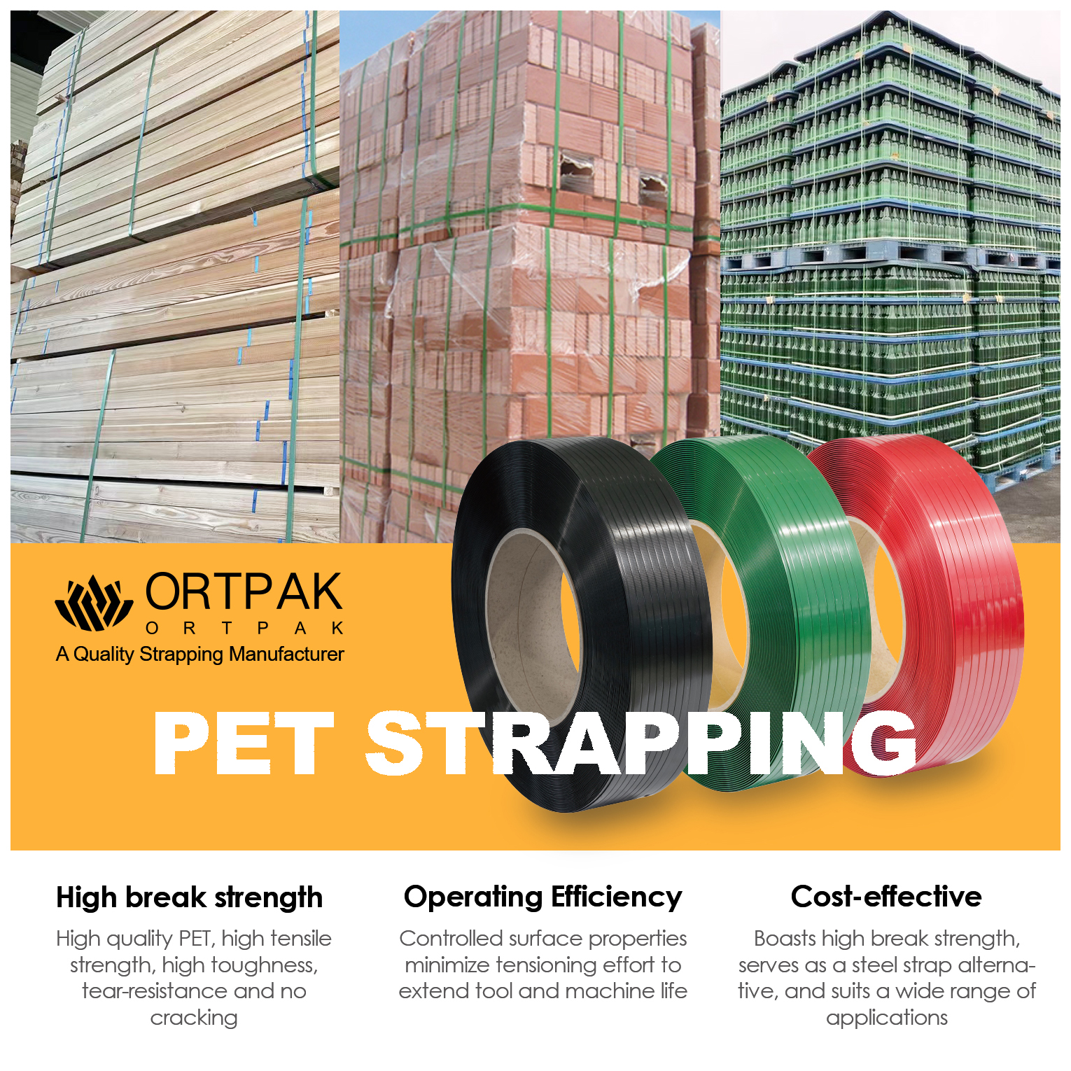 Industries du cerclage PET